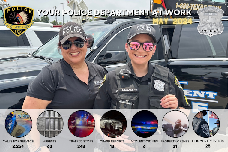 White Settlement Celebrates Drop in Crime Rates, Police Urge Continued Vigilance