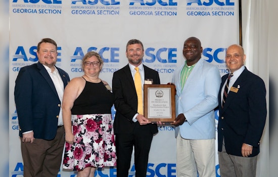 Woodstock's Hub Transformation Project named 2024 Project of Excellence by American Society of Civil Engineers