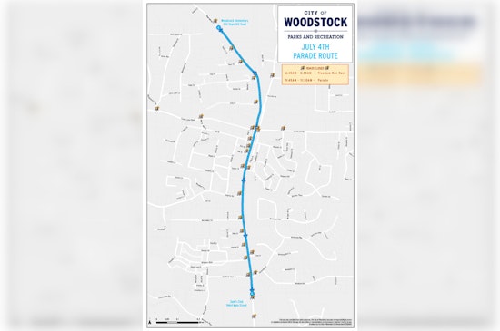 Woodstock's July 4th Spectacular, Freedom Run, Parade, Festival, and Fireworks on Independence Day