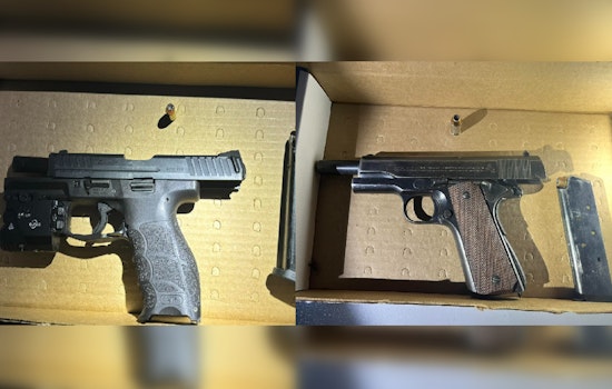 Worcester Police Arrest Two 18-Year-Olds on Firearm Charges with Drone Assistance