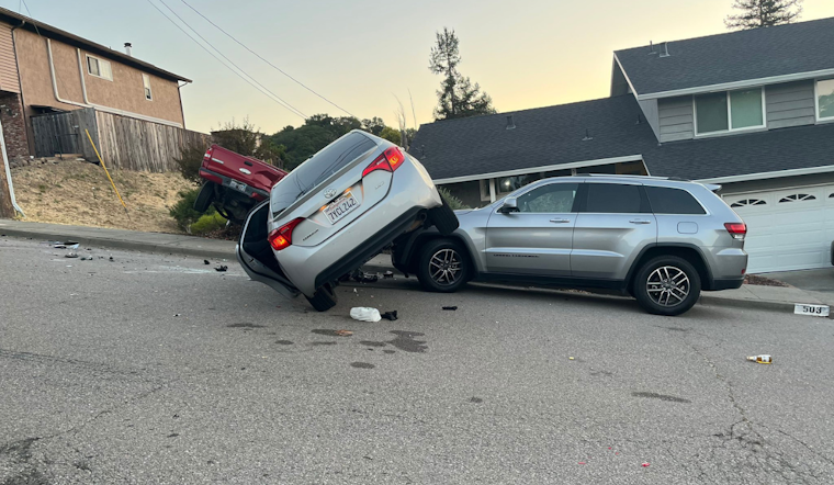 18-Year-Old Arrested on DUI Charges After Striking Parked Cars in San Rafael's Terra Linda