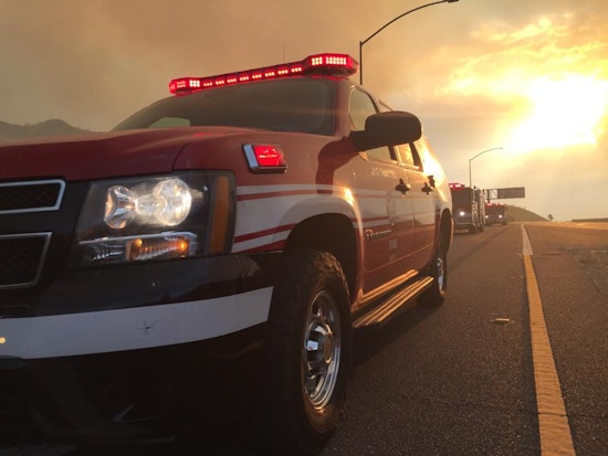 LAFD Rapid Response Tends to Three Injured in Multi-Vehicle Collision on 110 Freeway in Los Angeles