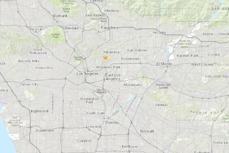 Earthquake now palos verdes