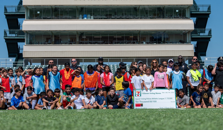 7-Eleven Celebrates Community in Irving, TX with Free Slurpees and $10K Donation to Police Youth Program
