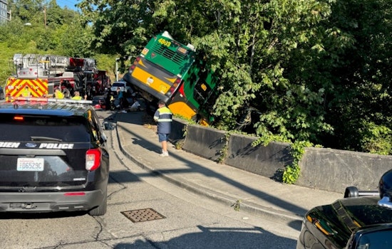 8 Injured When King County Metro Bus Crashes in Renton Due to Driver's Medical Emergency