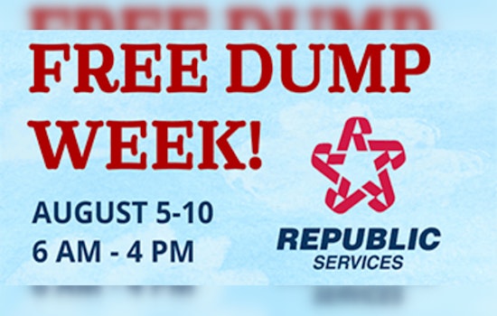 Apache Junction Offers Free Trash Disposal for Residents During Free Dump Week