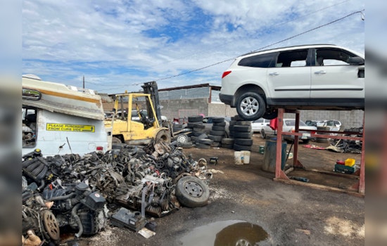 Arizona Authorities Dismantle Phoenix Chop Shop, Five Suspects Charged with Vehicle Theft and Related Crimes