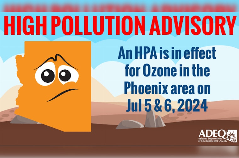 Arizona Issues Ozone High Pollution Advisory, Calls for Community Action in Phoenix