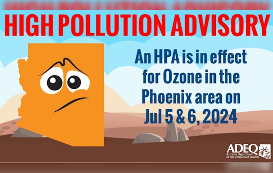 Arizona Issues Ozone High Pollution Advisory, Calls for Community Action in Phoenix