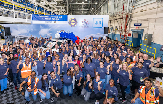 Arlington Assembly Plant Celebrates 70 Years and 13 Millionth Vehicle, a Cadillac Escalade-V, Cementing Its Economic Impact on Arlington