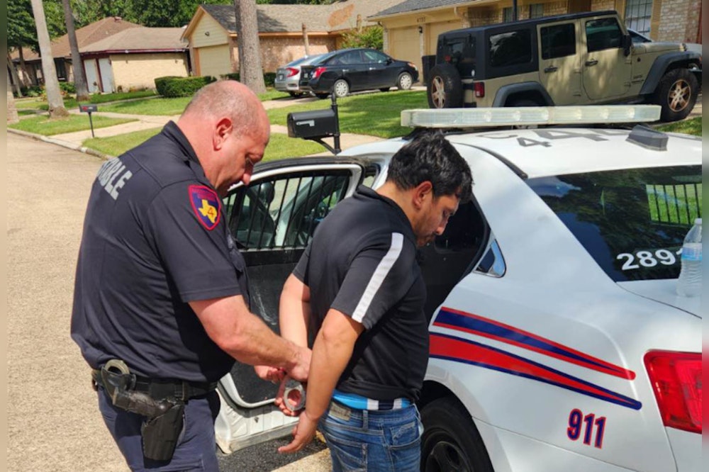 Arlington Constables Arrest Suspect Wanted for Human Smuggling, Recover Stolen Motorcycle