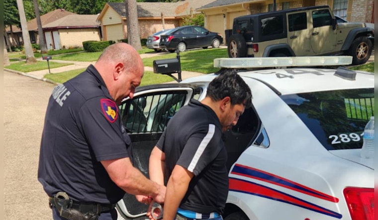 Arlington Constables Arrest Suspect Wanted for Human Smuggling, Recover Stolen Motorcycle