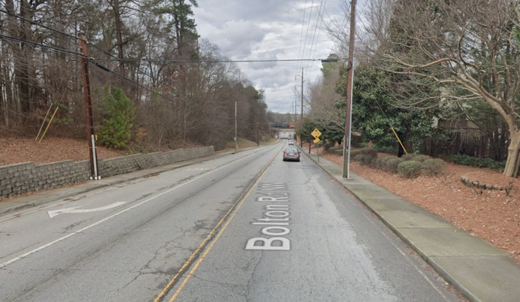 Atlanta Commuters Alert: Bolton Road NW Lane Closure until August for Sidewalk Construction