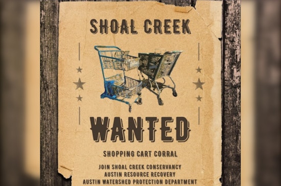Austin Community Rallies for Second Annual Shoal Creek Shopping Cart Clean-Up Event