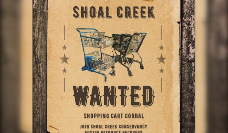 Austin Community Rallies for Second Annual Shoal Creek Shopping Cart Clean-Up Event