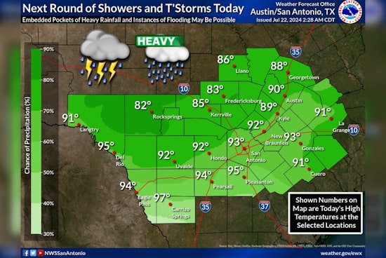 Austin Prepares for Rain-Filled Week with Strong Chance of Showers and Storms