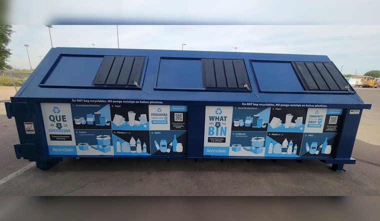 Avondale Launches New Recycling Initiative with Drop-Off Center at Civic Library Parking Lot