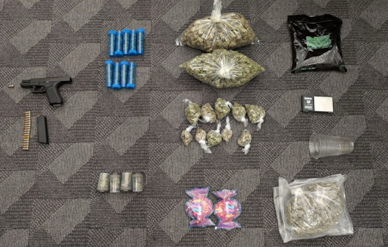 Baltimore GVET Detectives Seize Suspected Cannabis, Loaded Firearm on Baker Street, 27-Year-Old Man Charged
