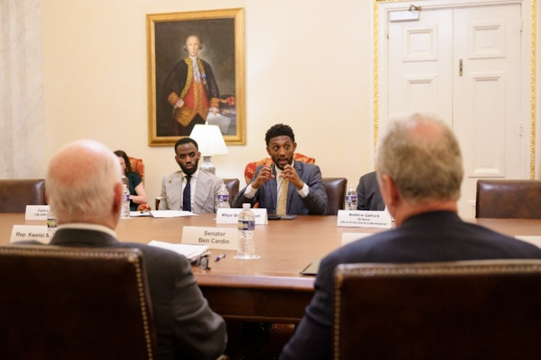 Baltimore Mayor Scott and Team Maryland Discuss Public Safety, Infrastructure on Capitol Hill