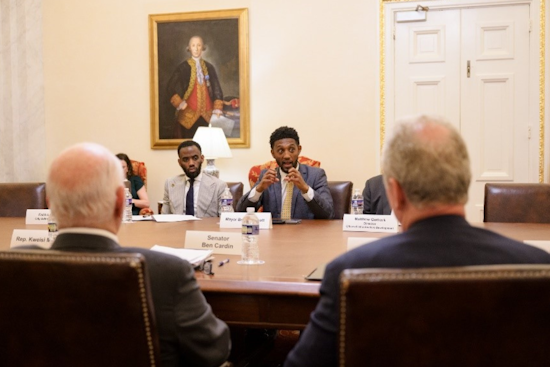 Baltimore Mayor Scott and Team Maryland Discuss Public Safety, Infrastructure on Capitol Hill