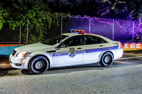 Baltimore Police Nab Two After Stolen Vehicle Chase, Loaded Firearms Recovered