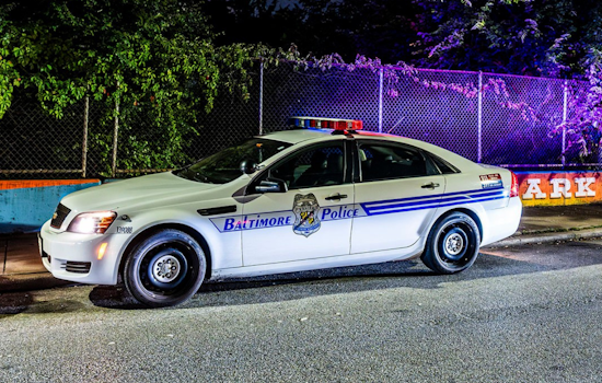 Baltimore Police Nab Two After Stolen Vehicle Chase, Loaded Firearms Recovered