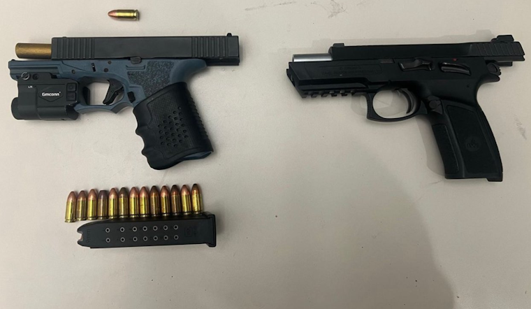 Baltimore Police Seize Illegal Firearms During Traffic Stop, Three Men Apprehended