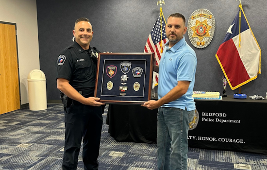 Bedford Police Department Celebrates Cpl. Williamson's Retirement After Two Decades of Service