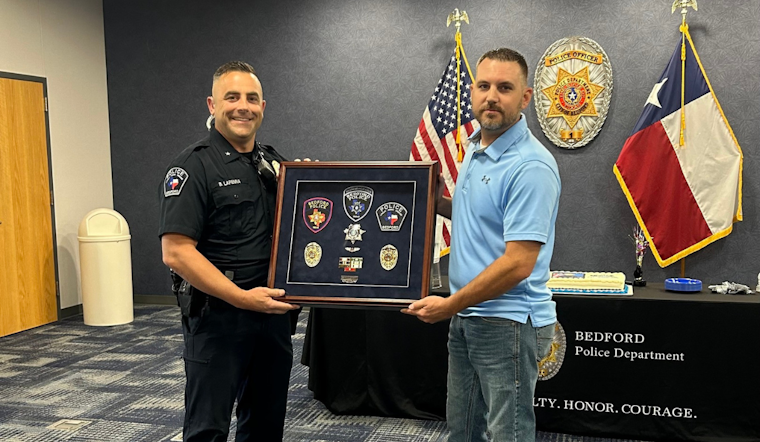 Bedford Police Department Celebrates Cpl. Williamson's Retirement After Two Decades of Service