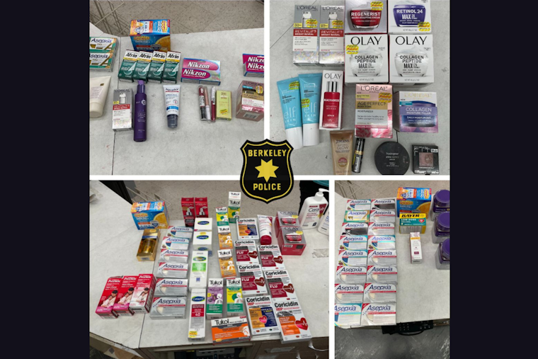 Berkeley Police Thwart Retail Theft in Progress, Recover Over $1,500 in Merchandise
