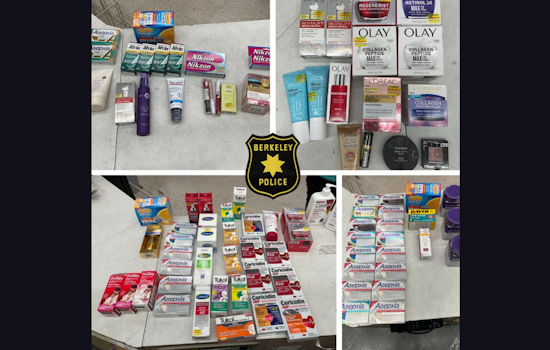 Berkeley Police Thwart Retail Theft in Progress, Recover Over $1,500 in Merchandise