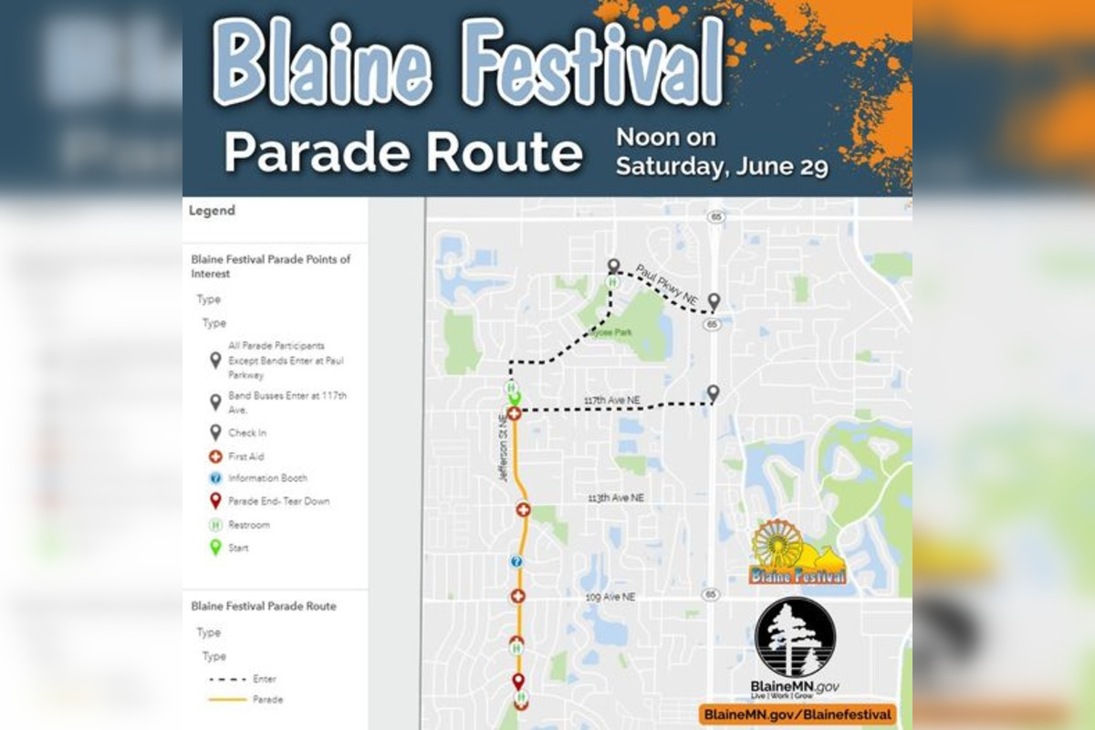 Blaine Festival Parade Charms the Community with Colorful Procession