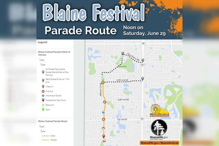 Blaine Festival Parade Charms the Community with Colorful Procession and Day-Long Activities