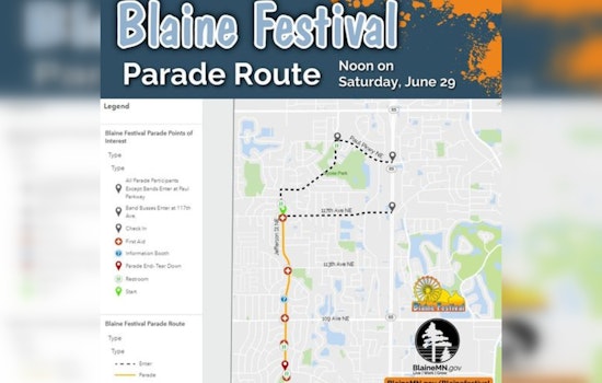 Blaine Festival Parade Charms the Community with Colorful Procession and Day-Long Activities