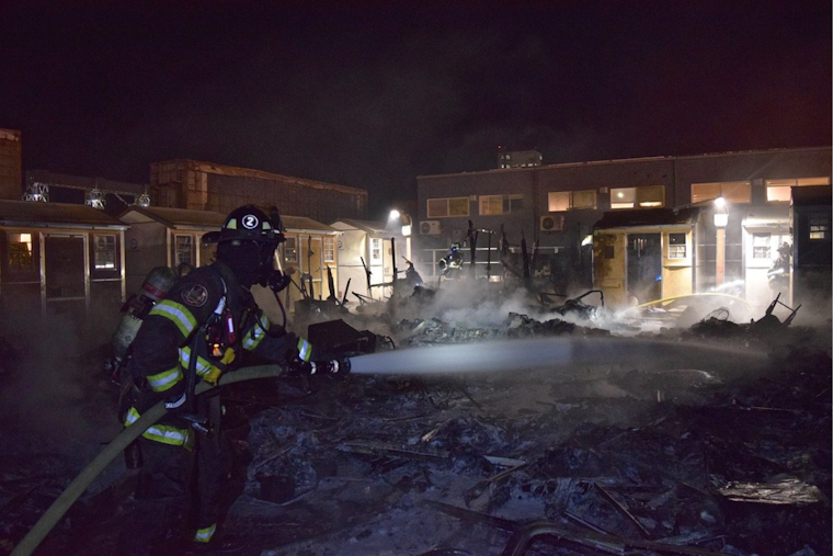 Blaze Destroys 25 Tiny Homes in Seattle's Lower Queen Anne, No Injuries as Residents Evacuated