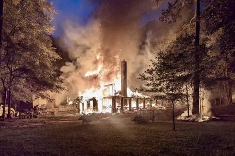 Blaze Engulfs Snellville Home, Resident Escapes While Dog Perishes and Vehicles Are Destroyed