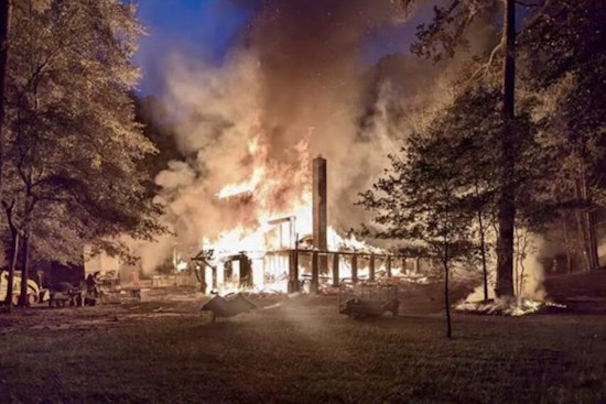 Blaze Engulfs Snellville Home, Resident Escapes While Dog Perishes and Vehicles Are Destroyed