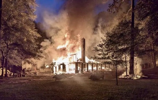 Blaze Engulfs Snellville Home, Resident Escapes While Dog Perishes and Vehicles Are Destroyed