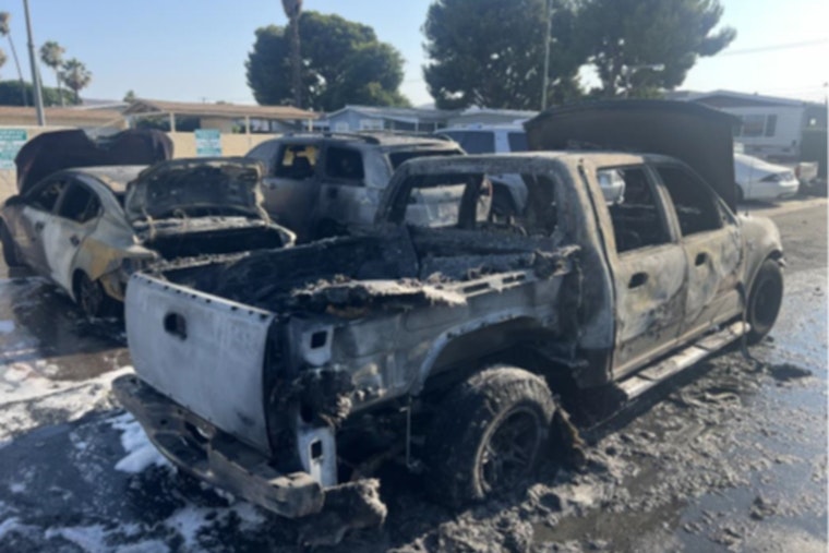 Bloomington Man Accused of Arson After Setting Vehicle on Fire in Cedar Village Standoff, Deputies Herald as Heroes in Fontana
