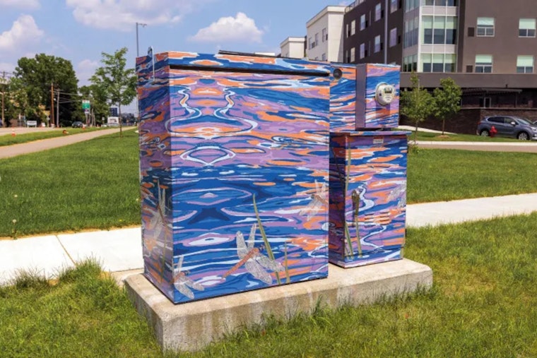 Bloomington Unveils ARTBOXES and COVID-19 Memorial in South Loop District, A Mix of Vibrant Public Art and Reflective Tribute