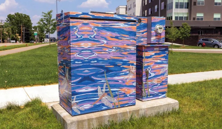 Bloomington Unveils ARTBOXES and COVID-19 Memorial in South Loop District, A Mix of Vibrant Public Art and Reflective Tribute