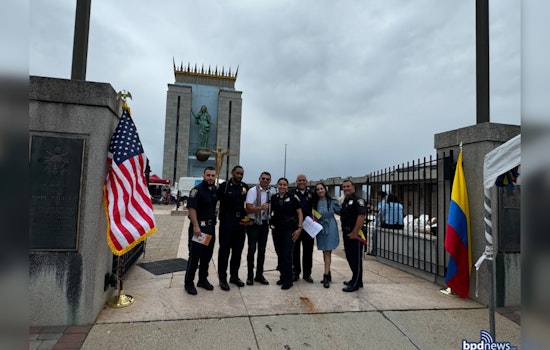 Boston District A-7 Officers Partner with Colombian Consulate to Support Local Community at Services Fair