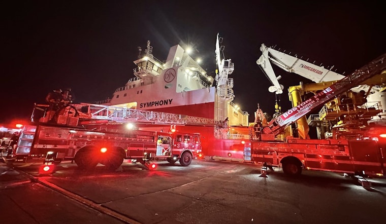 Boston Fire Department Contain Electrical Fire on Vessel Docked in Charlestown, No Injuries Reported