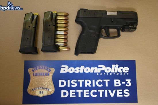 Boston Man Arrested After Police Find Loaded Gun During Roslindale Traffic Stop