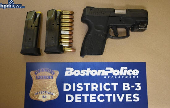 Boston Man Arrested After Police Find Loaded Gun During Roslindale Traffic Stop