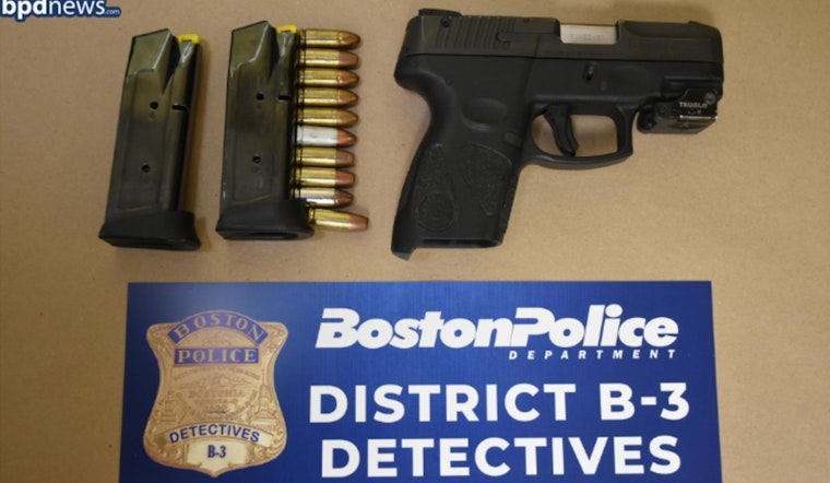 Boston Man Arrested After Police Find Loaded Gun During Roslindale Traffic Stop