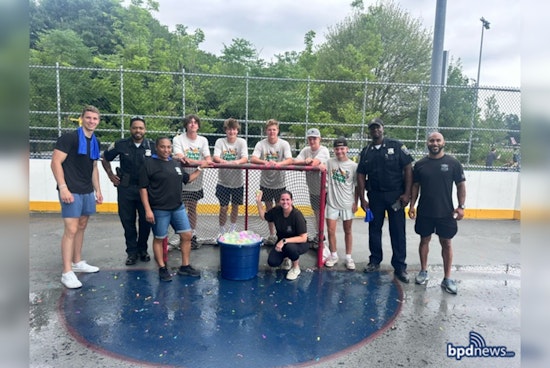 Boston Police and Parks Department Join for Community-Building Field Days at Garvey Park