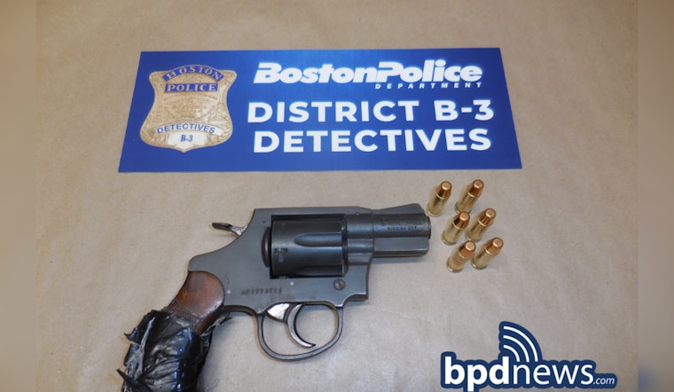 Boston Police Arrest Hyde Park Man for Firearm Offenses Following Dorchester Traffic Stop