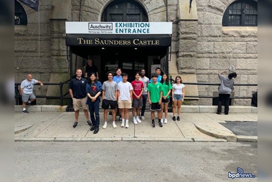 Boston Police Department Facilitates Teen Visit to Auschwitz Exhibition as Part of Community Education Effort