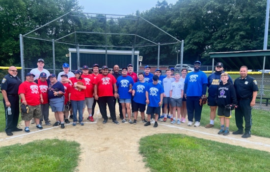 Boston Police Department Hits Home Run with Ice Cream Surprise at Local Baseball Game